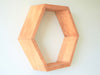 The Hexagon Shelf | 5.5" deep | Honeycomb