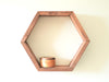 The Hexagon Shelf | 3.5" deep | Honeycomb