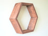 The Hexagon Shelf | 5.5" deep | Honeycomb