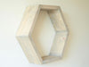 The Hexagon Shelf | 5.5" deep | Honeycomb