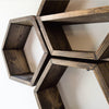 The Hexagon Shelf | 5.5" deep | Honeycomb