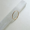 Gold Hammered Stacking Ring