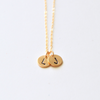 Initial Disk Necklace