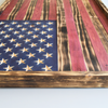 Wooden Rustic American Flag