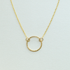 Open Circle Necklace