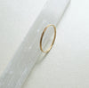 Gold Hammered Stacking Ring