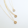 Initial Disk Necklace