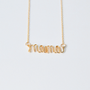 Script Name or Word Necklace