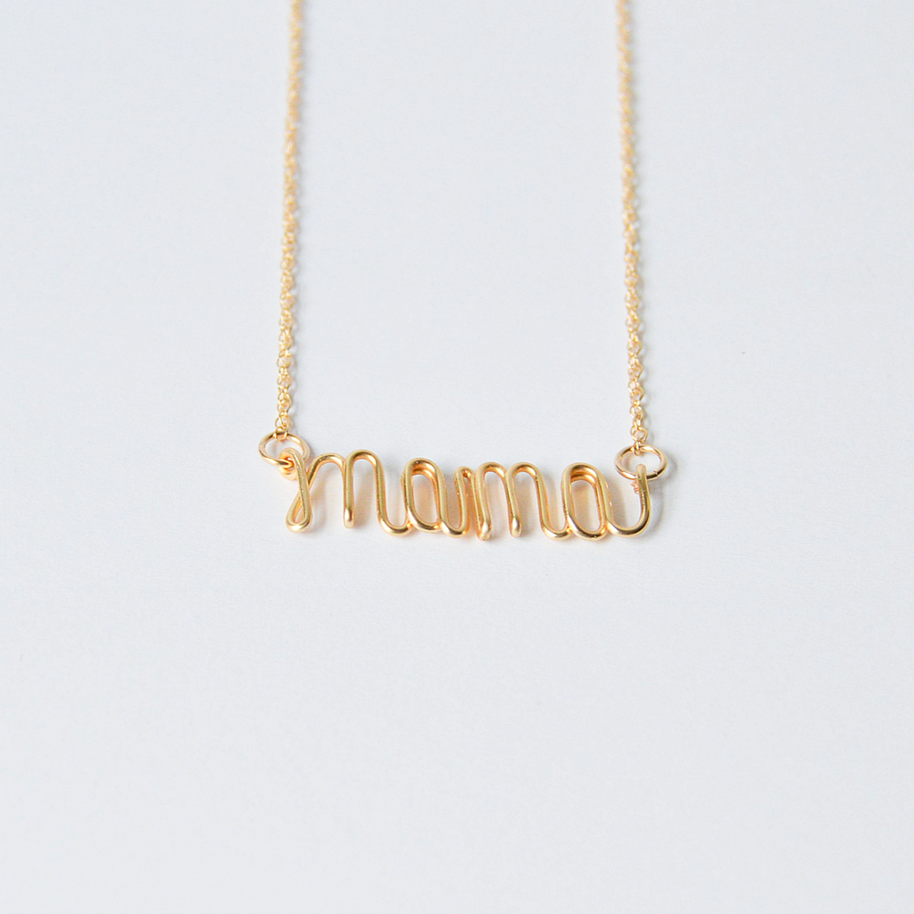 Script Name or Word Necklace