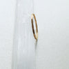 Gold Hammered Stacking Ring