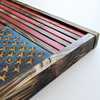 Wooden Rustic American Flag