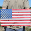 Wooden American Flag