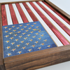 Wooden American Flag