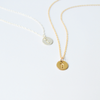 Initial Disk Necklace