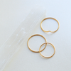 Gold Point Stacking Ring