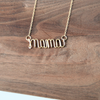 Script Name or Word Necklace