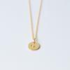 Charm Disk Necklace